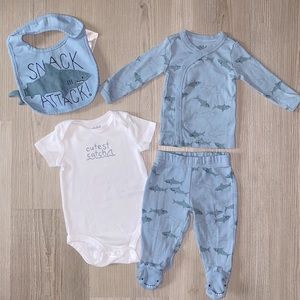 🦈 Cutest Catch matching shark outfit